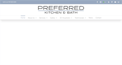Desktop Screenshot of preferredkitchenandbath.com