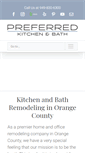 Mobile Screenshot of preferredkitchenandbath.com